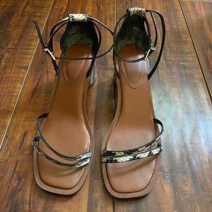 Franco Sarto sandal heel